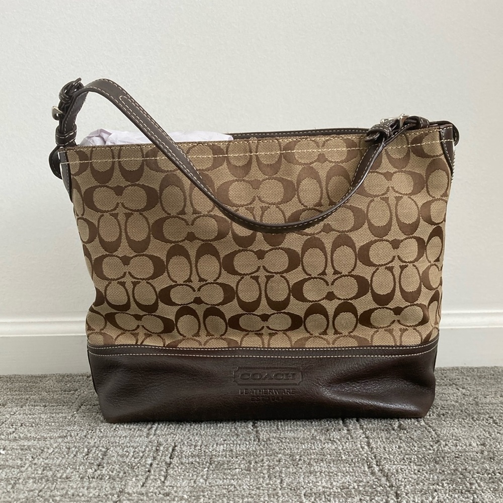 Coach Brown Shoulder Bag